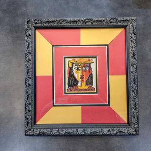 Picasso - La femme au chapeau - Encadrement fantaisie