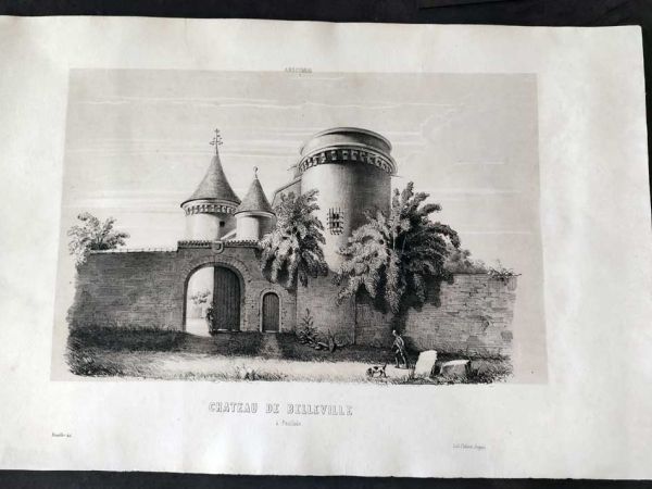 Restauration Château de Belleville - après