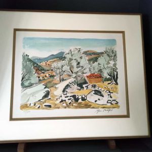 Brayer Lithographie signée et numérotée